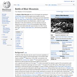 Battle of Blair Mountain