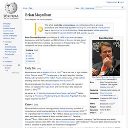 Brian Moynihan - Wiki