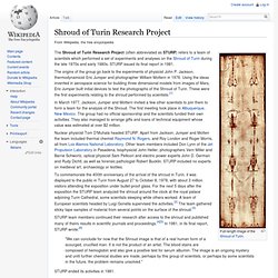 Shroud of Turin Research Project