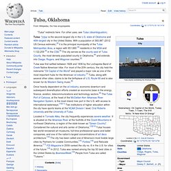 Wikipedia.org - Tulsa, Oklahoma