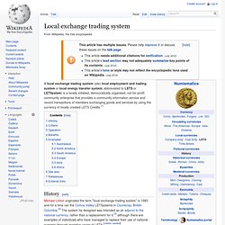 local exchange trading system adelaide