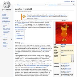 Zombie (cocktail)
