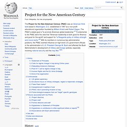 Project for the New American Century