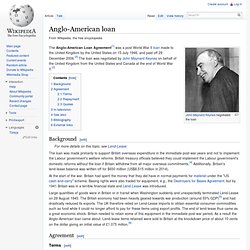 Anglo-American loan