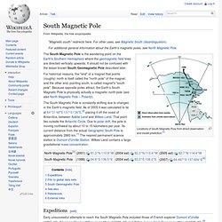 South Magnetic Pole