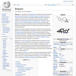 Ibogaine