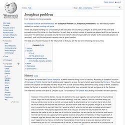 Josephus problem