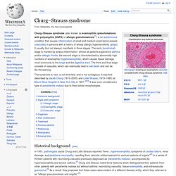 Churg–Strauss syndrome