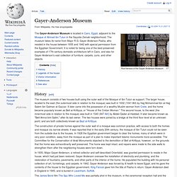 Gayer-Anderson Museum