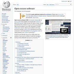 Open-source software