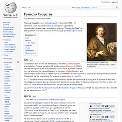 François Couperin