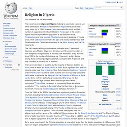 Religion in Nigeria