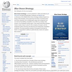 Blue Ocean Strategy