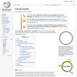 Circular buffer