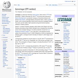 Leverage (TV series)