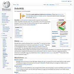 DokuWiki - Wikipedia en
