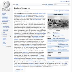 Ludlow Massacre