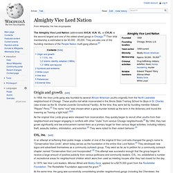 Universal vice lord literature essay 02 picture