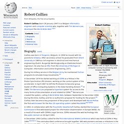 Robert Cailliau
