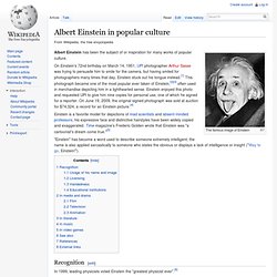 Albert Einstein in popular culture - Wikipedia
