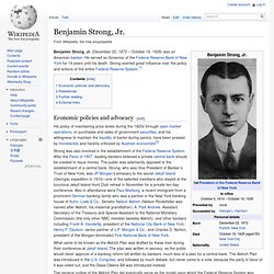 Benjamin Strong, Jr.