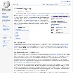 Princess Pingyang