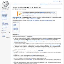 Single European Sky ATM Research