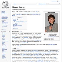 Thomas Sangster