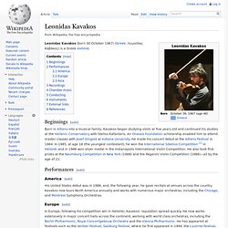 Leonidas Kavakos