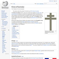 Cross of Lorraine
