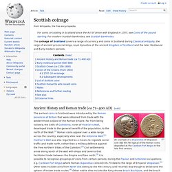 Scottish coinage