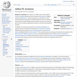 Arthur D. Levinson