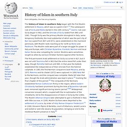 History of Islam in southern Italy