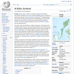 St Kilda, Scotland