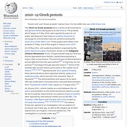 2010–2011 Greek protests