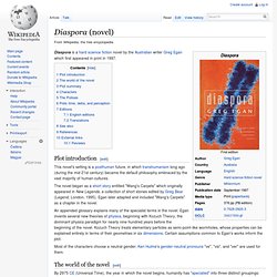 Diaspora (novel)