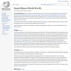Grand Alliance (World War II)