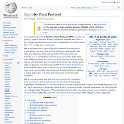 Point-to-Point Protocol