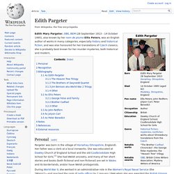 Edith Pargeter