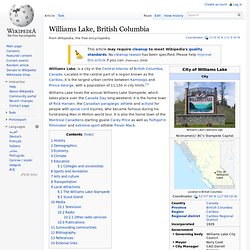 Williams Lake, British Columbia