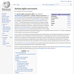 Autism rights movement