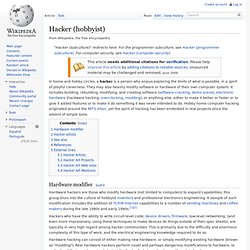 Hacker (hobbyist)