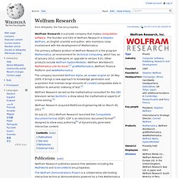 Wolfram Research