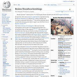 Boston Marathon bombings