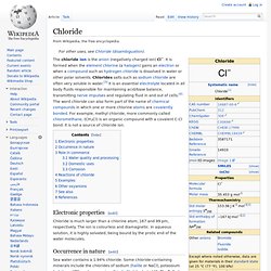 Chloride