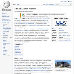 United Launch Alliance