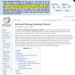 Advanced Message Queuing Protocol