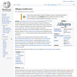 Allegro (software)
