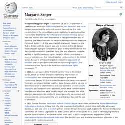 Margaret Sanger