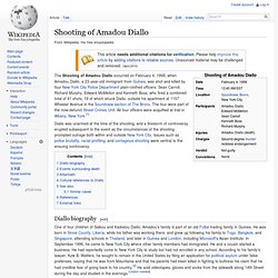 Amadou Diallo shooting - Wiki